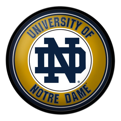 Notre Dame Fighting Irish: Modern Disc Wall Sign - The Fan-Brand