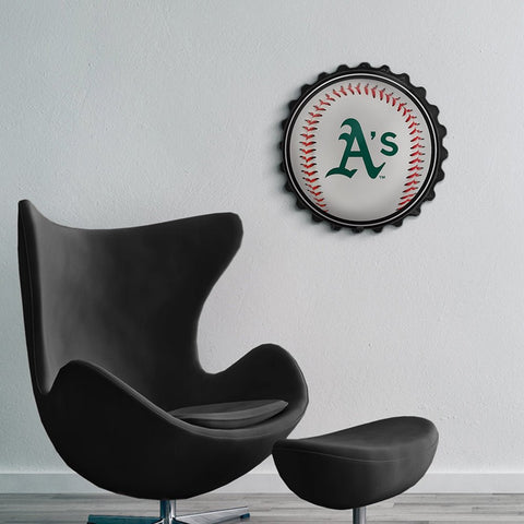 Oakland Athletics: Baseball - Bottle Cap Wall Sign - The Fan-Brand