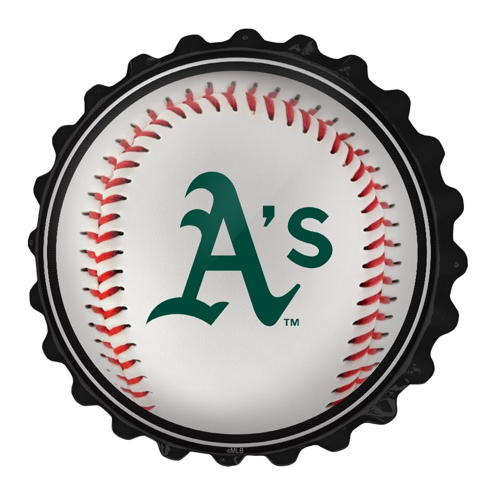 Oakland Athletics: Baseball - Bottle Cap Wall Sign - The Fan-Brand