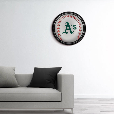 Oakland Athletics: Baseball - Modern Disc Wall Sign - The Fan-Brand