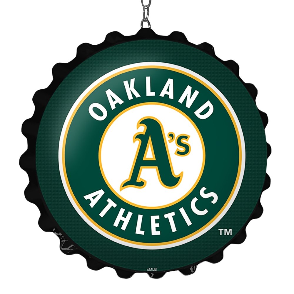 Oakland Athletics: Bottle Cap Dangler - The Fan-Brand