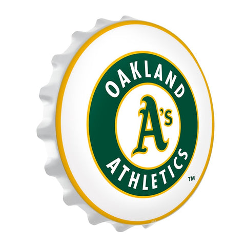 Oakland Athletics: Bottle Cap Wall Light - The Fan-Brand