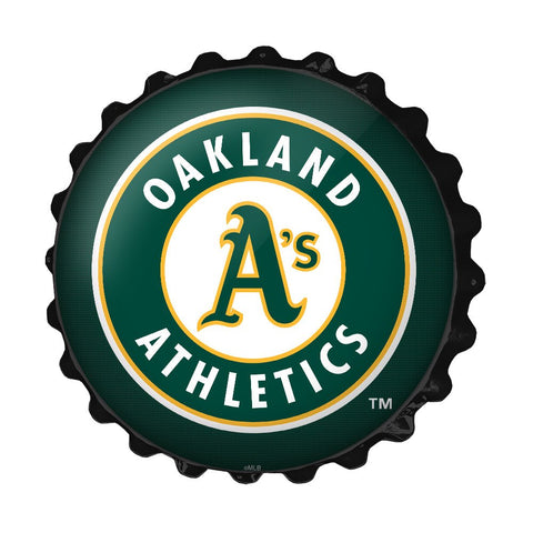 Oakland Athletics: Bottle Cap Wall Sign - The Fan-Brand