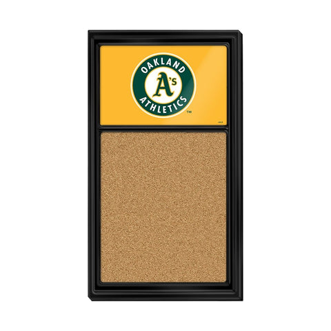 Oakland Athletics: Cork Note Board - The Fan-Brand