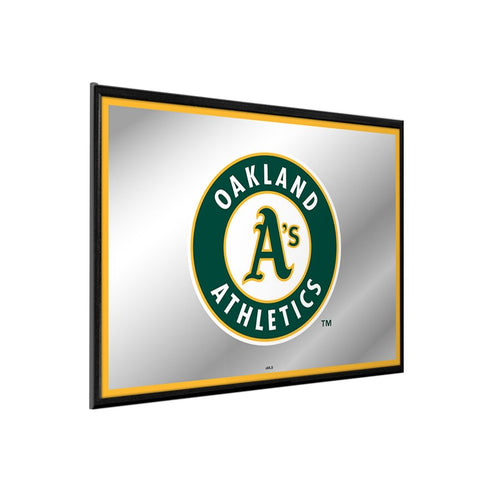 Oakland Athletics: Framed Mirrored Wall Sign - The Fan-Brand