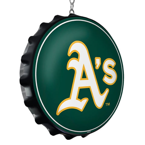Oakland Athletics: Logo - Bottle Cap Dangler - The Fan-Brand