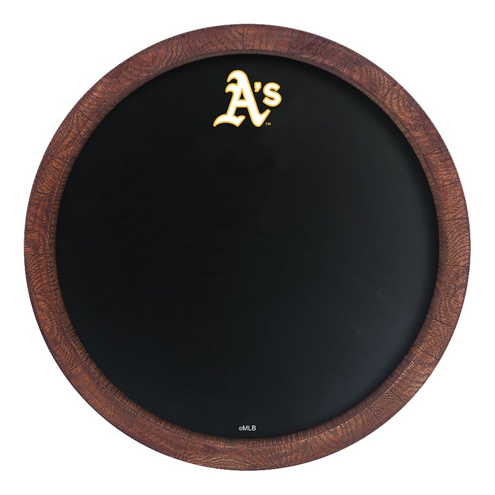 Oakland Athletics: Logo - Chalkboard 