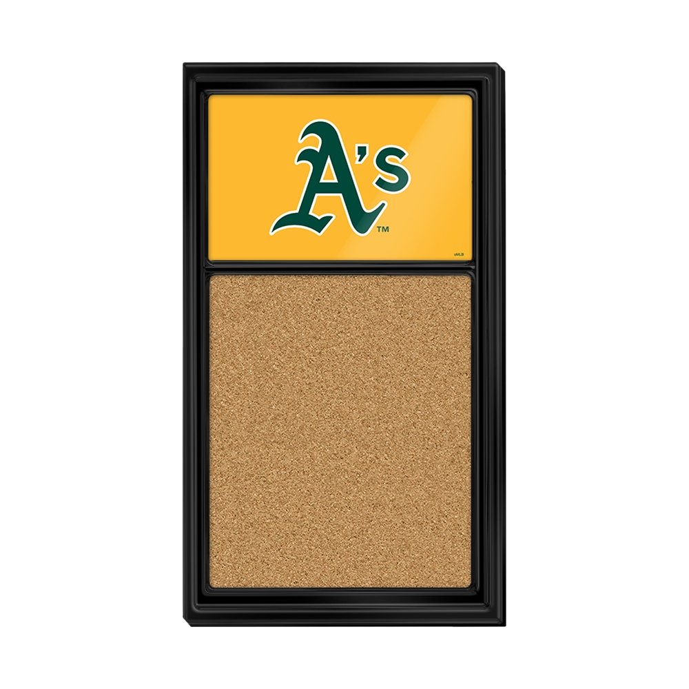 Oakland Athletics: Logo - Cork Note Board - The Fan-Brand