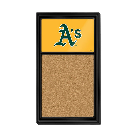 Oakland Athletics: Logo - Cork Note Board - The Fan-Brand