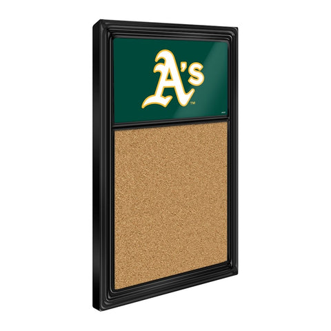 Oakland Athletics: Logo - Cork Note Board - The Fan-Brand