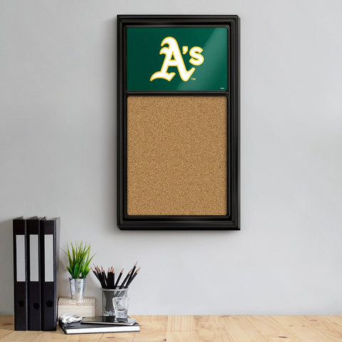 Oakland Athletics: Logo - Cork Note Board - The Fan-Brand