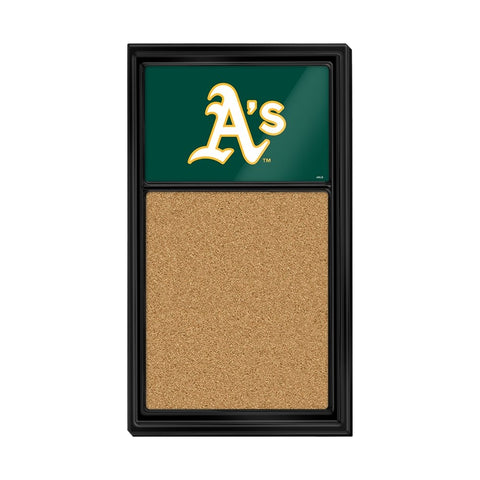 Oakland Athletics: Logo - Cork Note Board - The Fan-Brand