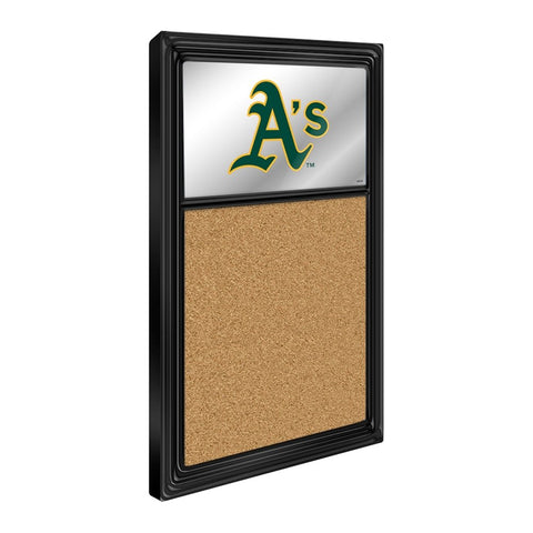 Oakland Athletics: Logo - Mirrored Dry Erase Note Board - The Fan-Brand