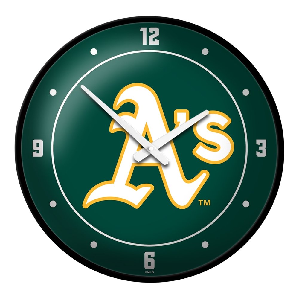 Oakland Athletics: Logo - Modern Disc Wall Clock - The Fan-Brand