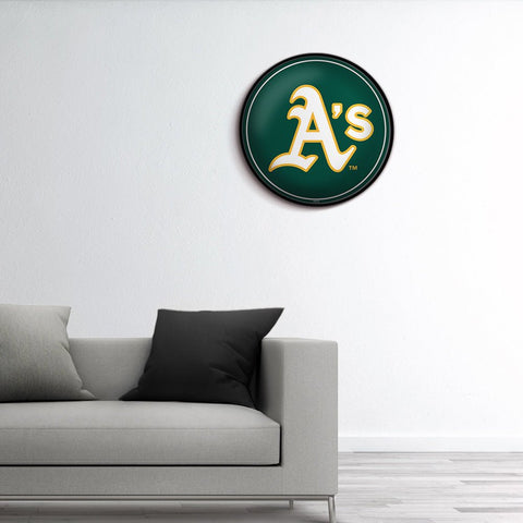 Oakland Athletics: Logo - Modern Disc Wall Sign - The Fan-Brand