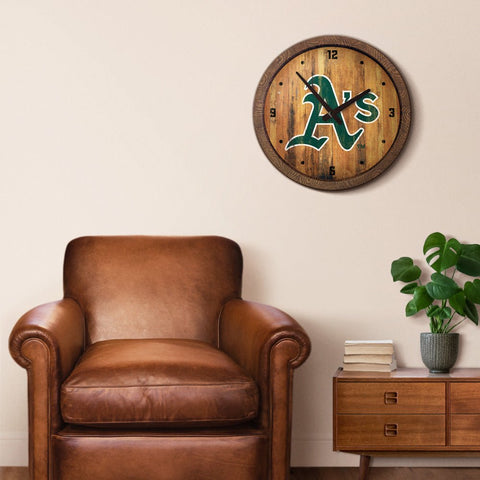 Oakland Athletics: Logo - Weathered 
