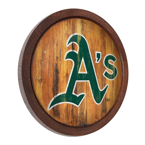 Oakland Athletics: Logo - Weathered 