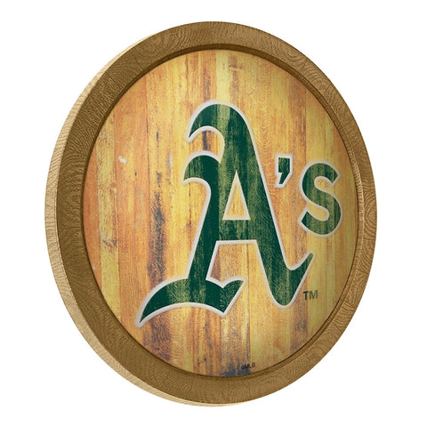 Oakland Athletics: Logo - Weathered 