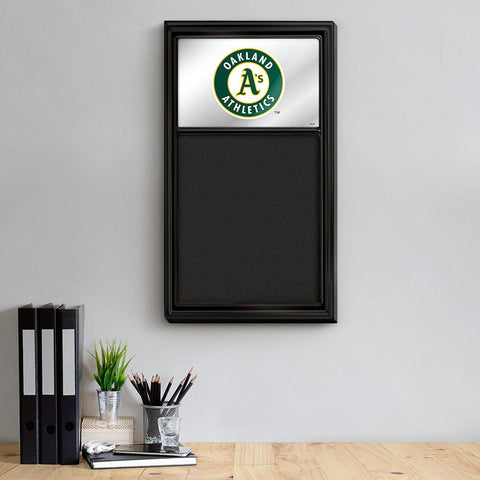 Oakland Athletics: Mirrored Chalk Note Board - The Fan-Brand