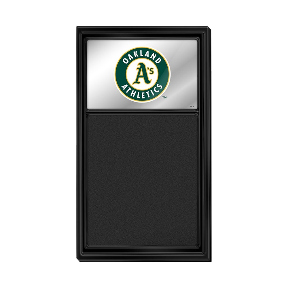 Oakland Athletics: Mirrored Chalk Note Board - The Fan-Brand