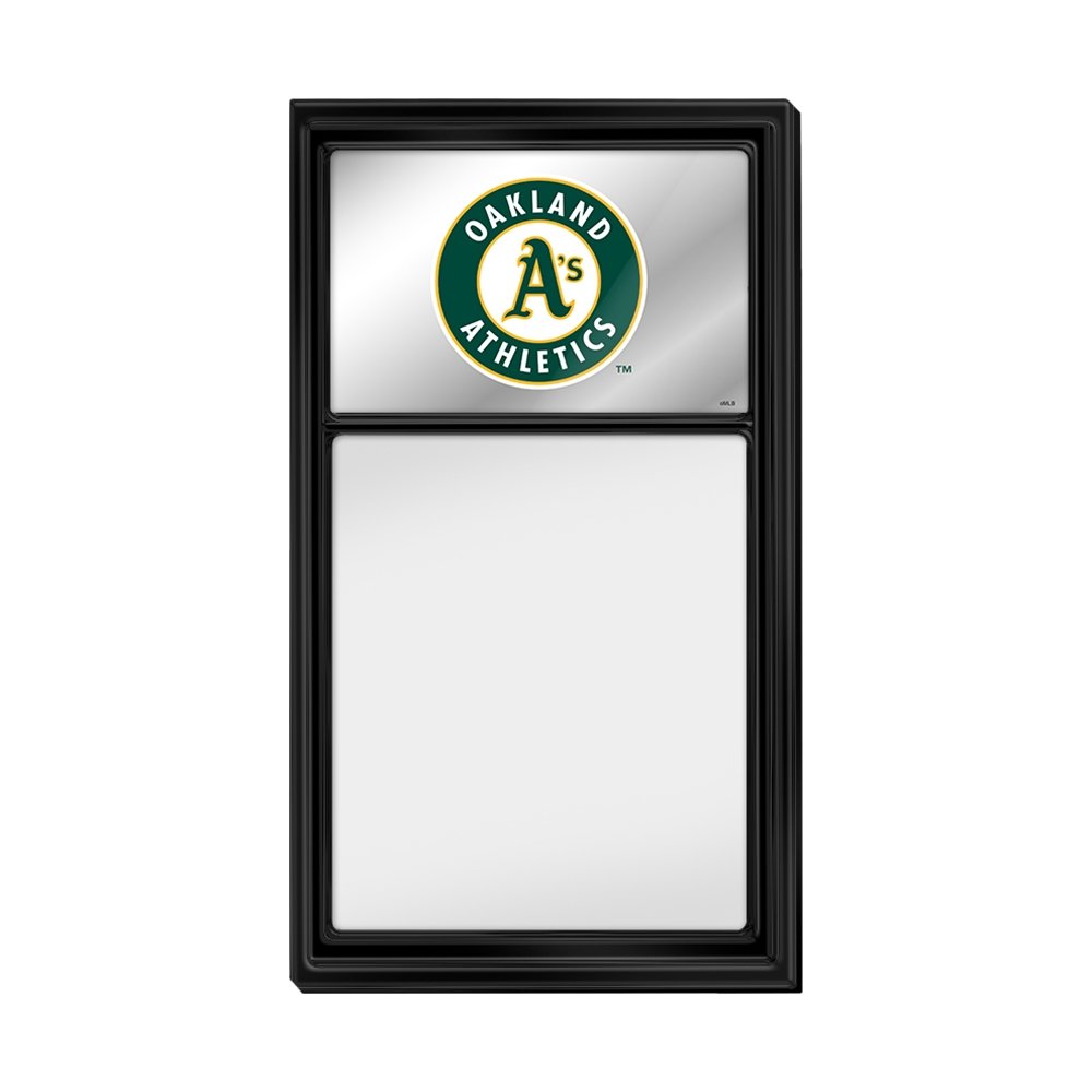 Oakland Athletics: Mirrored Dry Erase Note Board - The Fan-Brand