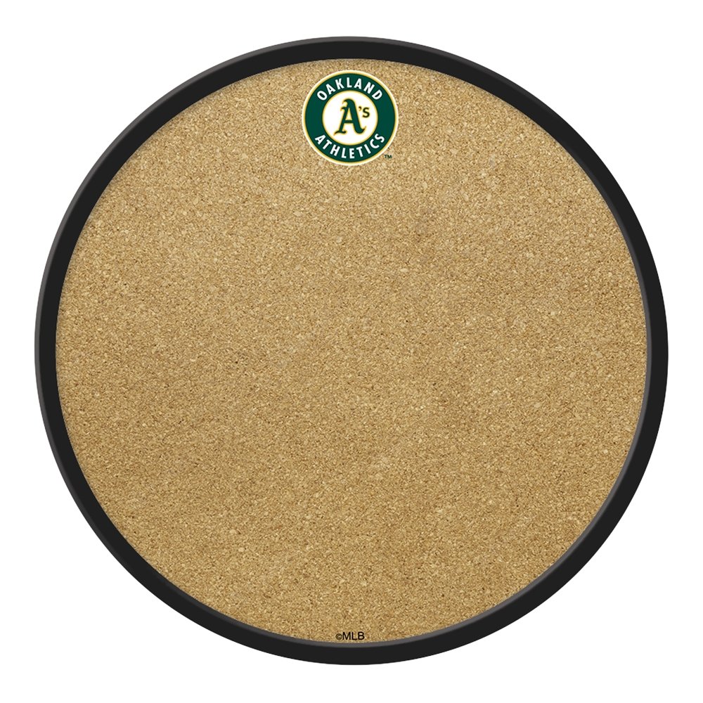 Oakland Athletics: Modern Disc Cork Board - The Fan-Brand