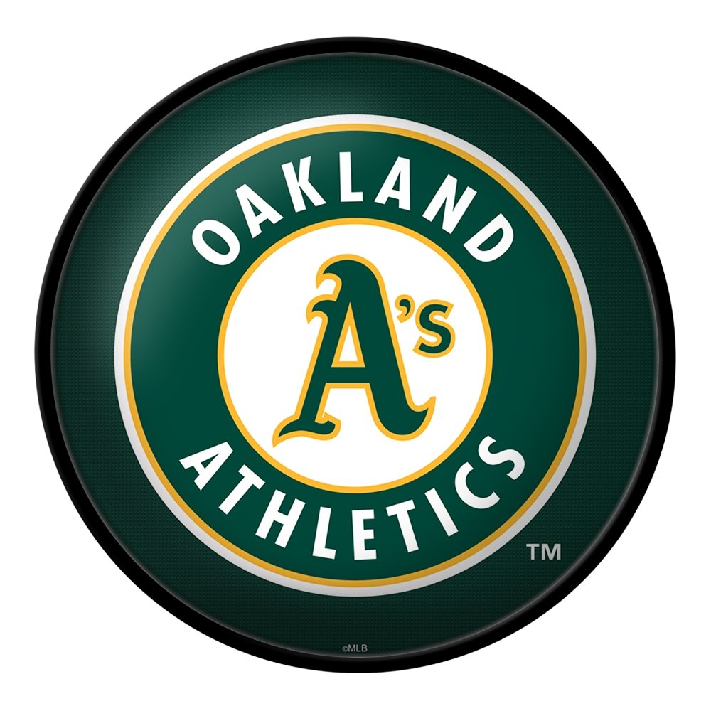 Oakland Athletics: Modern Disc Wall Sign - The Fan-Brand