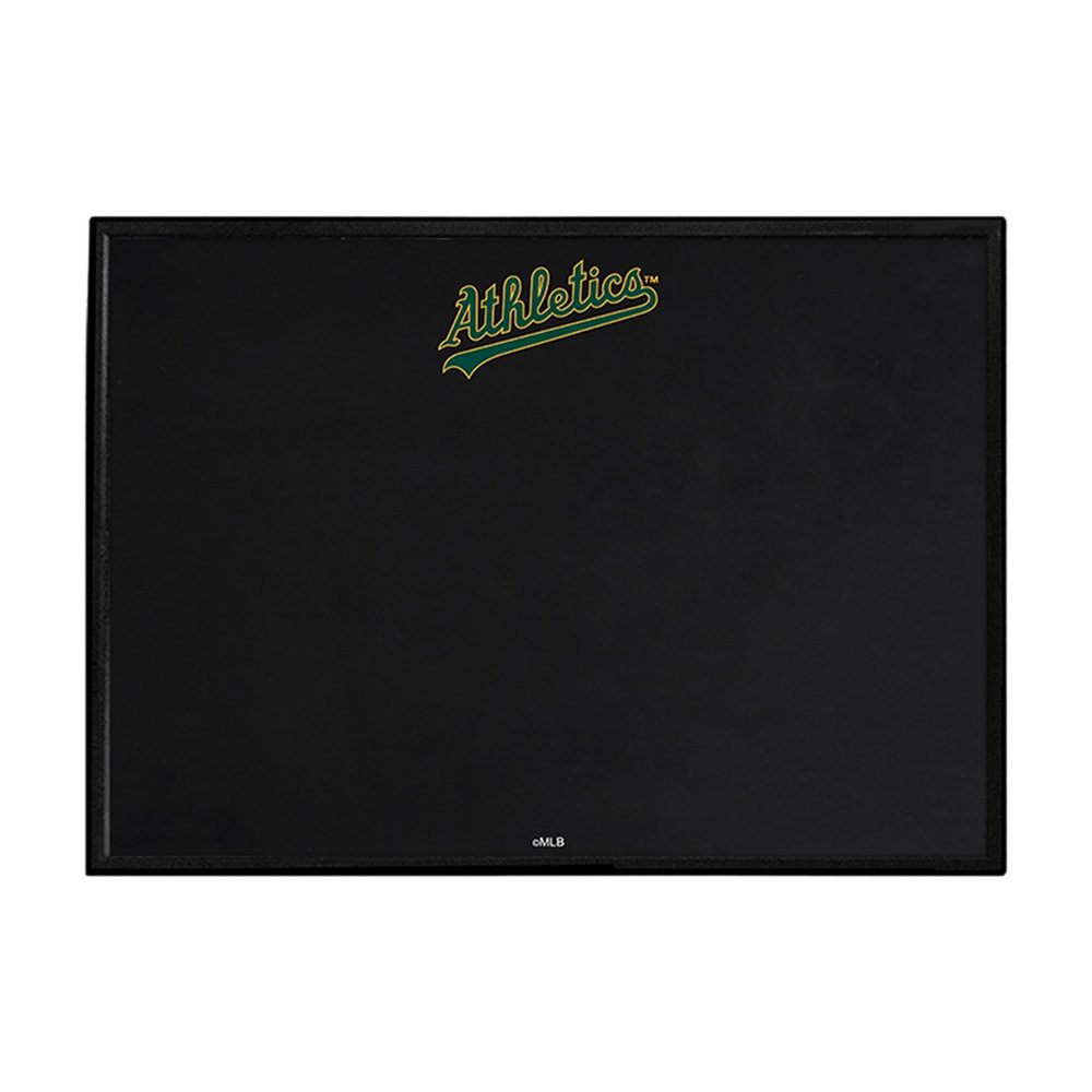 Oakland Athletics: Wordmark - Framed Chalkboard - The Fan-Brand