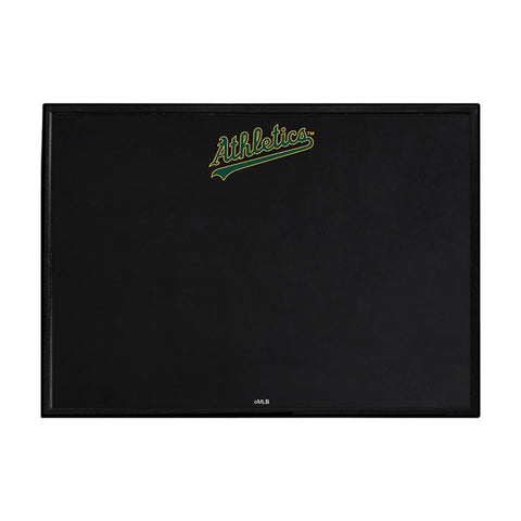 Oakland Athletics: Wordmark - Framed Chalkboard - The Fan-Brand