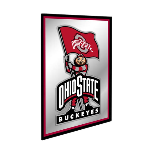 Ohio State Buckeyes: Mascot - Framed Mirrored Wall Sign - The Fan-Brand