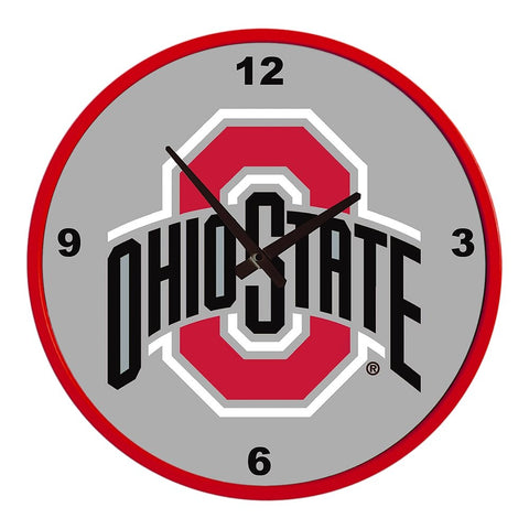 Ohio State Buckeyes: Modern Disc Wall Clock - The Fan-Brand