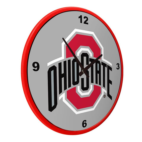 Ohio State Buckeyes: Modern Disc Wall Clock - The Fan-Brand