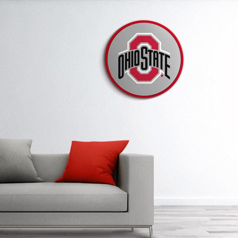 Ohio State Buckeyes: Modern Disc Wall Sign - The Fan-Brand