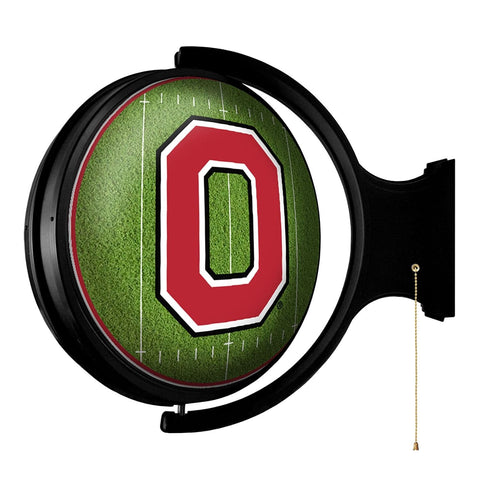 Ohio State Buckeyes: On the 50 - Rotating Lighted Wall Sign - The Fan-Brand