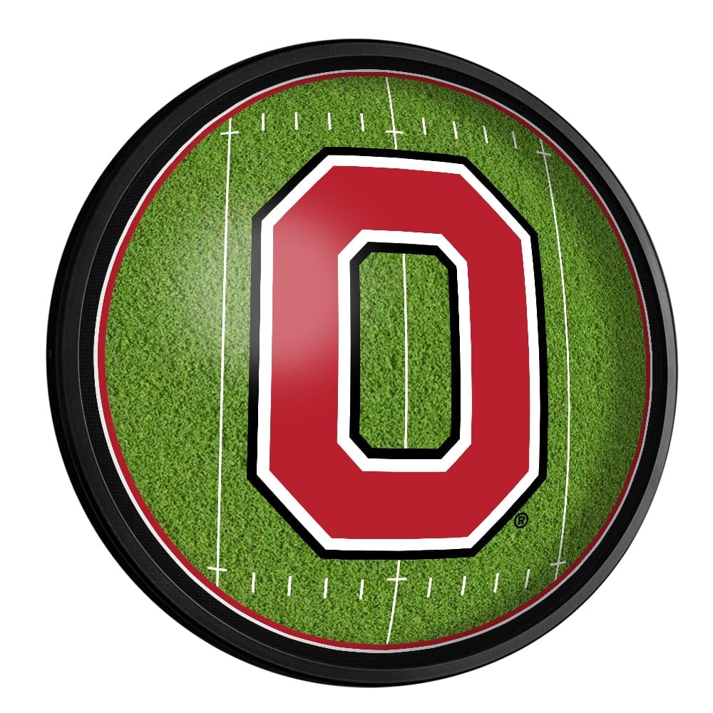 Ohio State Buckeyes: On the 50 - Slimline Lighted Wall Sign - The Fan-Brand
