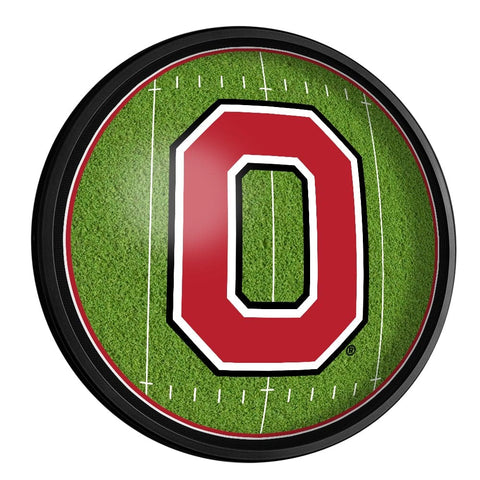 Ohio State Buckeyes: On the 50 - Slimline Lighted Wall Sign - The Fan-Brand
