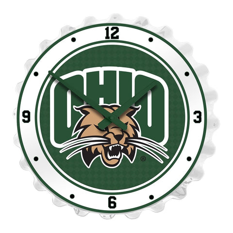 Ohio University Bobcats: Bottle Cap Wall Clock - The Fan-Brand