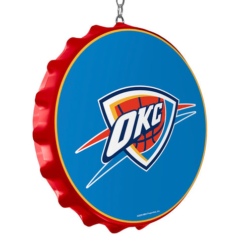 Oklahoma City Thunder: Bottle Cap Dangler - The Fan-Brand