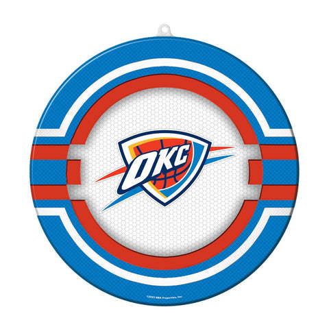 Oklahoma City Thunder: Sun Catcher Ornament 4- Pack - The Fan-Brand