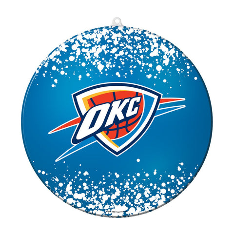 Oklahoma City Thunder: Sun Catcher Ornament 4- Pack - The Fan-Brand