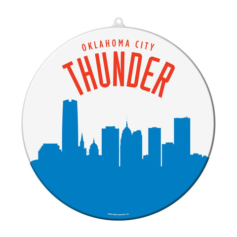 Oklahoma City Thunder: Sun Catcher Ornament 4- Pack - The Fan-Brand