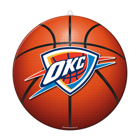 Oklahoma City Thunder: Sun Catcher Ornament 4- Pack - The Fan-Brand