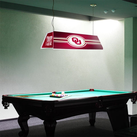 Oklahoma Sooners: Edge Glow Pool Table Light - The Fan-Brand
