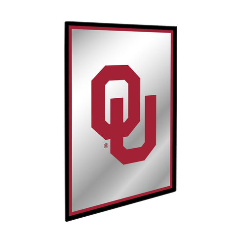 Oklahoma Sooners: Framed Mirrored Wall Sign - The Fan-Brand