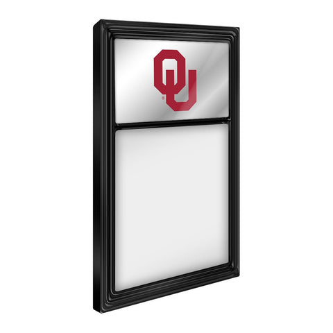 Oklahoma Sooners: Mirrored Dry Erase Note Board - The Fan-Brand