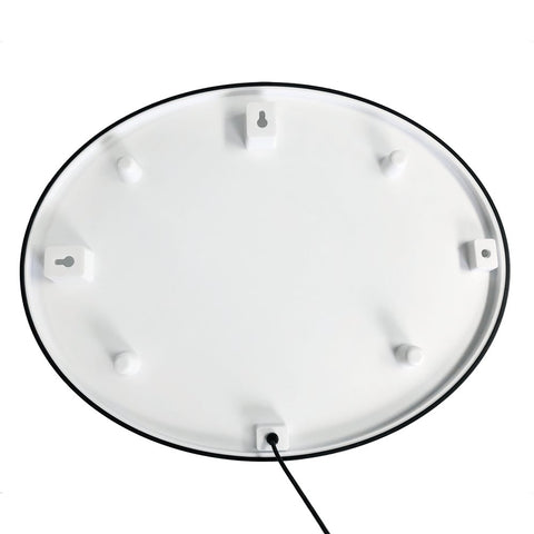 Oklahoma Sooners: Oval Slimline Lighted Wall Sign - The Fan-Brand