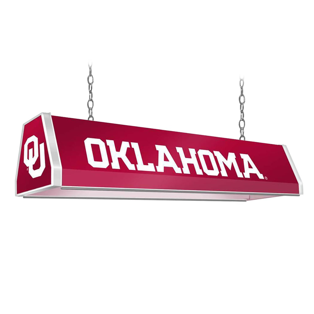 The Fan-Brand Oklahoma Sooners: Oval Slimline Lighted Wall Sign 18