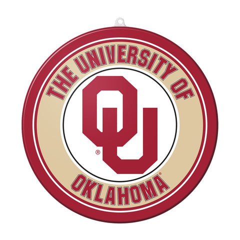 Oklahoma Sooners: Sun Catcher Ornament 4-Pack - The Fan-Brand