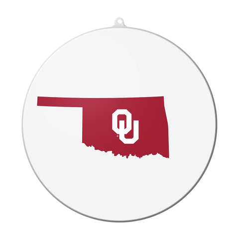 Oklahoma Sooners: Sun Catcher Ornament 4-Pack - The Fan-Brand
