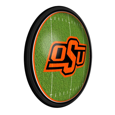 Oklahoma State Cowboys: On the 50 - Slimline Lighted Wall Sign - The Fan-Brand